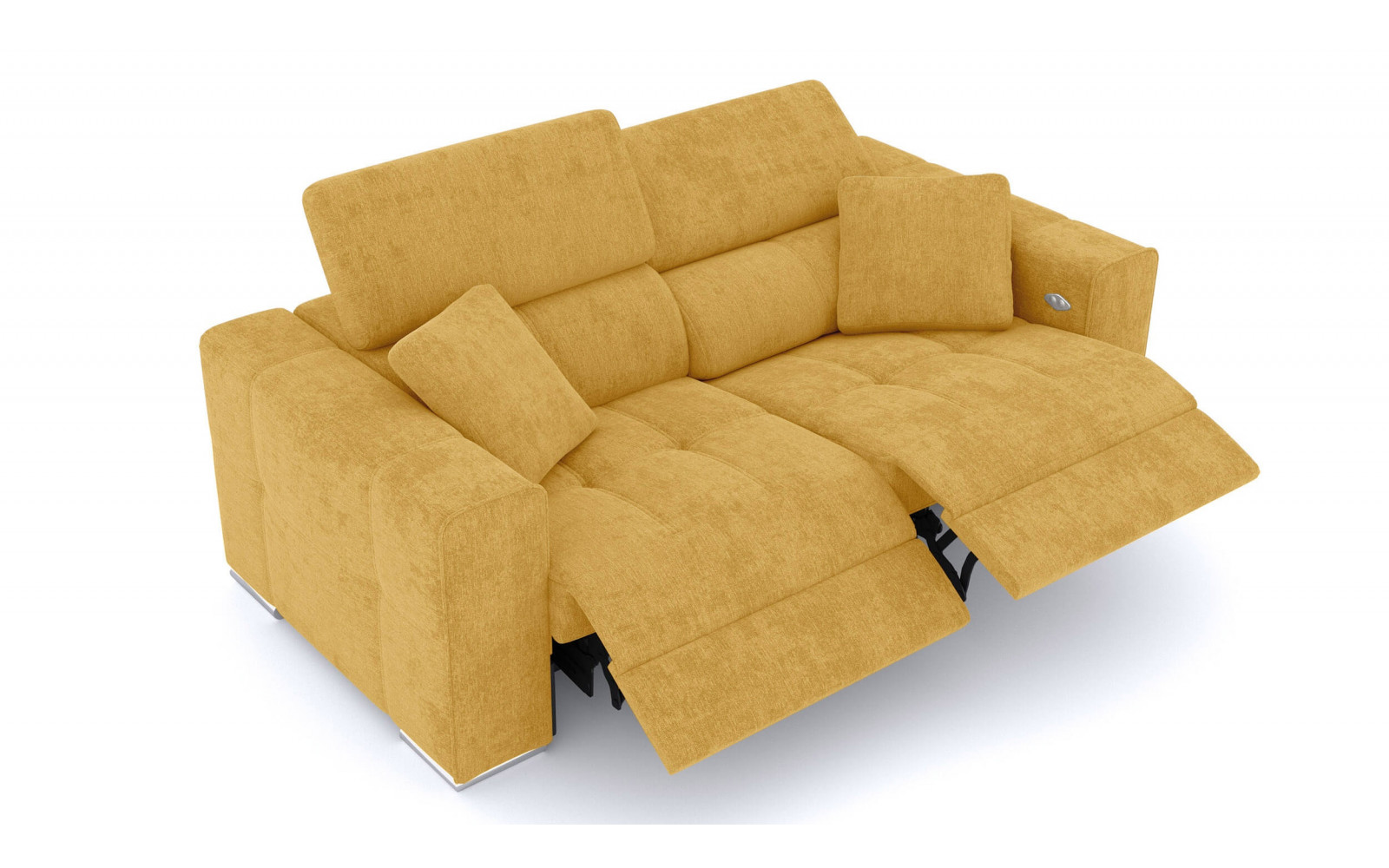 3-Sitzer Relaxsofa mit 2 elektrischen Relaxfunktionen | Modell Quartz | Wozimo
