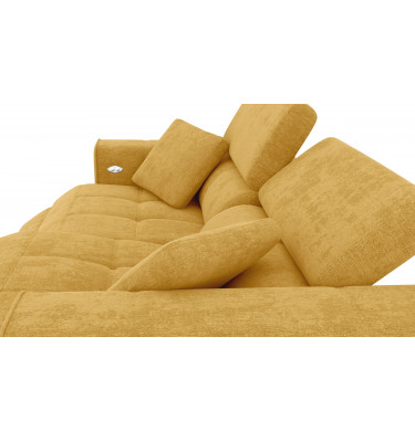 3-Sitzer Relaxsofa mit 2 elektrischen Relaxfunktionen | Modell Quartz | Wozimo