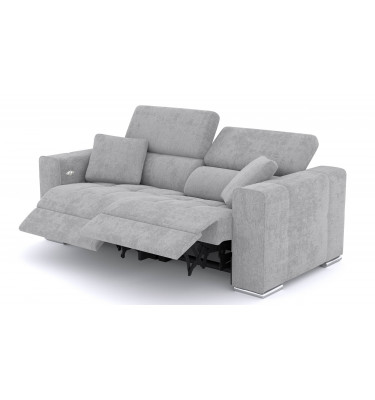 3-Sitzer Relaxsofa mit 2 elektrischen Relaxfunktionen | Modell Quartz | Wozimo