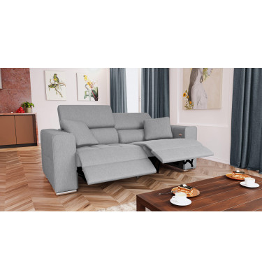 3-Sitzer Relaxsofa mit 2 elektrischen Relaxfunktionen | Modell Quartz | Wozimo