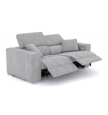 3-Sitzer Relaxsofa mit 2 elektrischen Relaxfunktionen | Modell Quartz | Wozimo