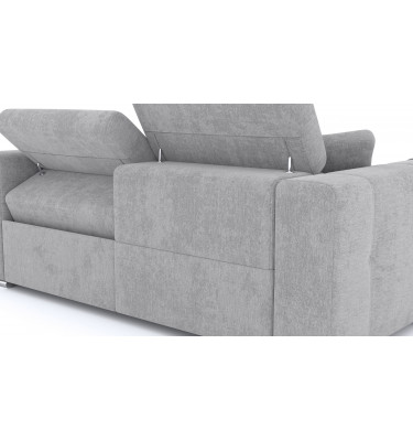 3-Sitzer Relaxsofa mit 2 elektrischen Relaxfunktionen | Modell Quartz | Wozimo