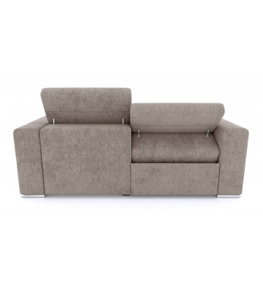 3-Sitzer Relaxsofa mit elektrischen Relaxfunktion auf der linken Seite QUARTZ