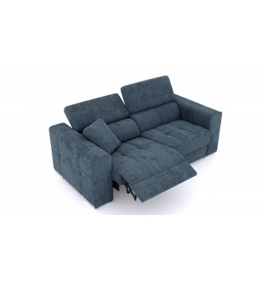 3-Sitzer Relaxsofa mit elektrischen Relaxfunktion auf der linken Seite QUARTZ