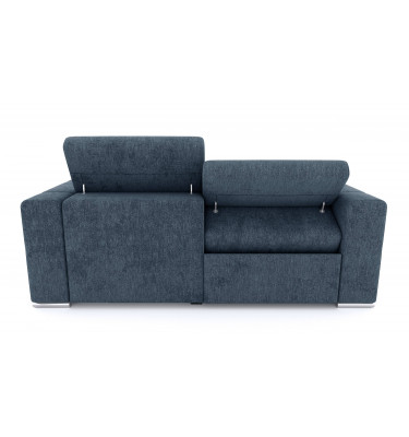 3-Sitzer Relaxsofa mit elektrischen Relaxfunktion auf der linken Seite QUARTZ