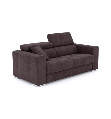 3-Sitzer Relaxsofa mit elektrischen Relaxfunktion auf der linken Seite QUARTZ