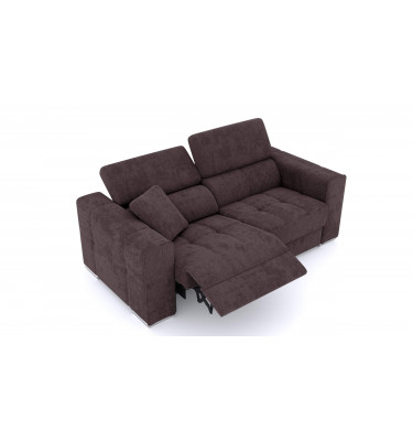 3-Sitzer Relaxsofa mit elektrischen Relaxfunktion auf der linken Seite QUARTZ
