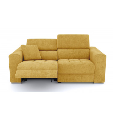 3-Sitzer Relaxsofa mit elektrischen Relaxfunktion auf der linken Seite QUARTZ