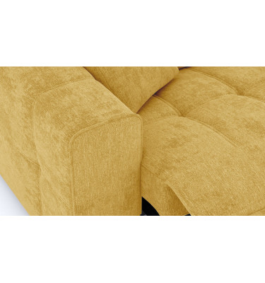 3-Sitzer Relaxsofa mit elektrischen Relaxfunktion auf der linken Seite QUARTZ