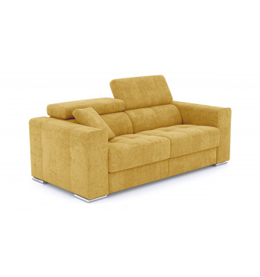 3-Sitzer Relaxsofa mit elektrischen Relaxfunktion auf der linken Seite QUARTZ