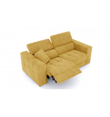 3-Sitzer Relaxsofa mit elektrischen Relaxfunktion auf der linken Seite QUARTZ