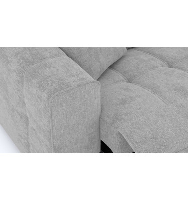 3-Sitzer Relaxsofa mit elektrischen Relaxfunktion auf der linken Seite QUARTZ