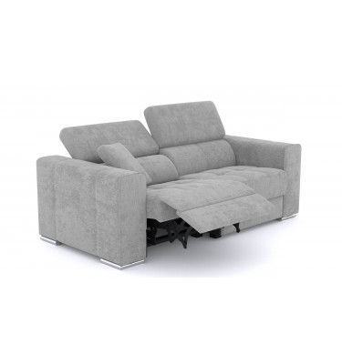 3-Sitzer Relaxsofa mit elektrischen Relaxfunktion auf der linken Seite QUARTZ