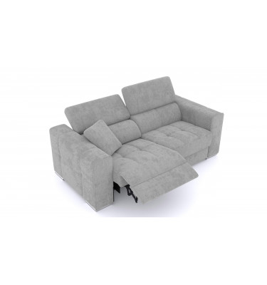 3-Sitzer Relaxsofa mit elektrischen Relaxfunktion auf der linken Seite QUARTZ