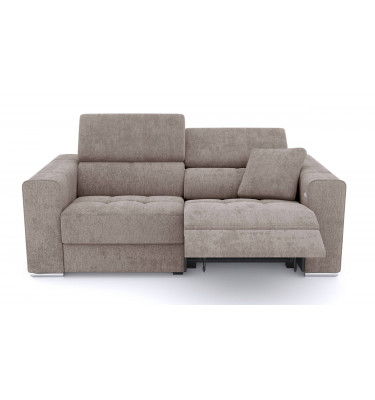 3-Sitzer Relaxsofa rechts mit elektrischer Relaxfunktion | Modell Quartz | Wozimo