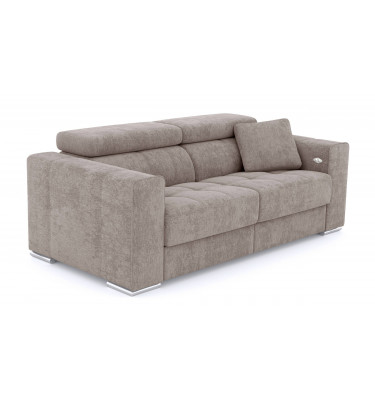 3-Sitzer Relaxsofa rechts mit elektrischer Relaxfunktion | Modell Quartz | Wozimo