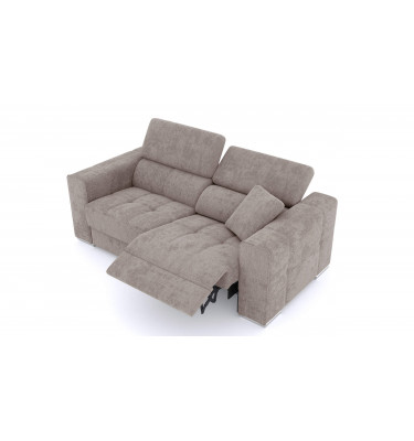 3-Sitzer Relaxsofa rechts mit elektrischer Relaxfunktion | Modell Quartz | Wozimo