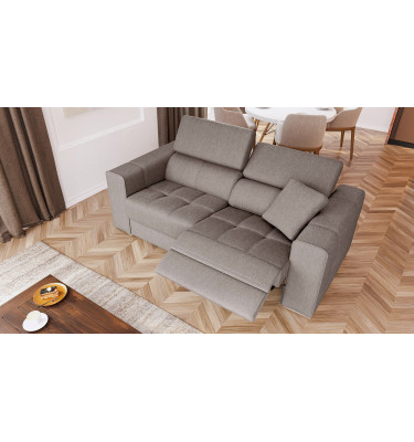 3-Sitzer Relaxsofa rechts mit elektrischer Relaxfunktion | Modell Quartz | Wozimo