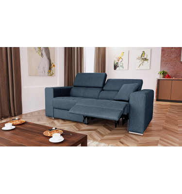 3-Sitzer Relaxsofa rechts mit elektrischer Relaxfunktion | Modell Quartz | Wozimo
