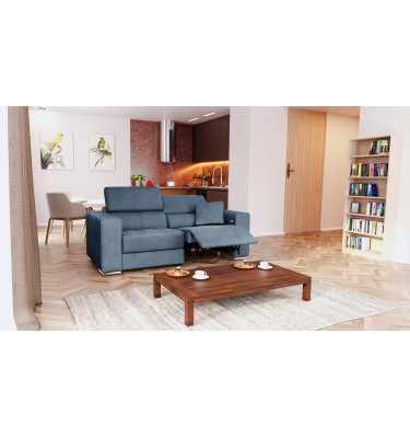 3-Sitzer Relaxsofa rechts mit elektrischer Relaxfunktion | Modell Quartz | Wozimo