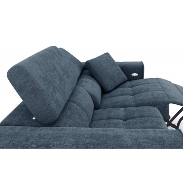 3-Sitzer Relaxsofa rechts mit elektrischer Relaxfunktion | Modell Quartz | Wozimo