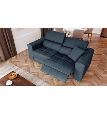 3-Sitzer Relaxsofa rechts mit elektrischer Relaxfunktion | Modell Quartz | Wozimo
