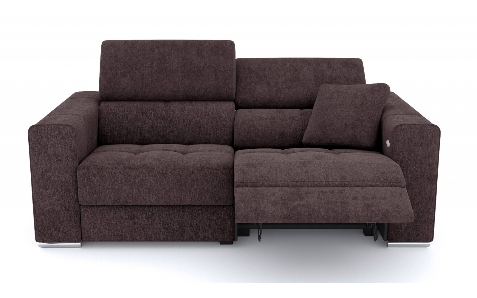 3-Sitzer Relaxsofa rechts mit elektrischer Relaxfunktion | Modell Quartz | Wozimo