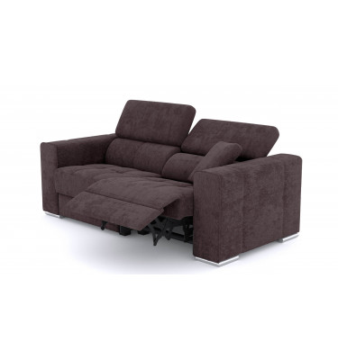 3-Sitzer Relaxsofa rechts mit elektrischer Relaxfunktion | Modell Quartz | Wozimo