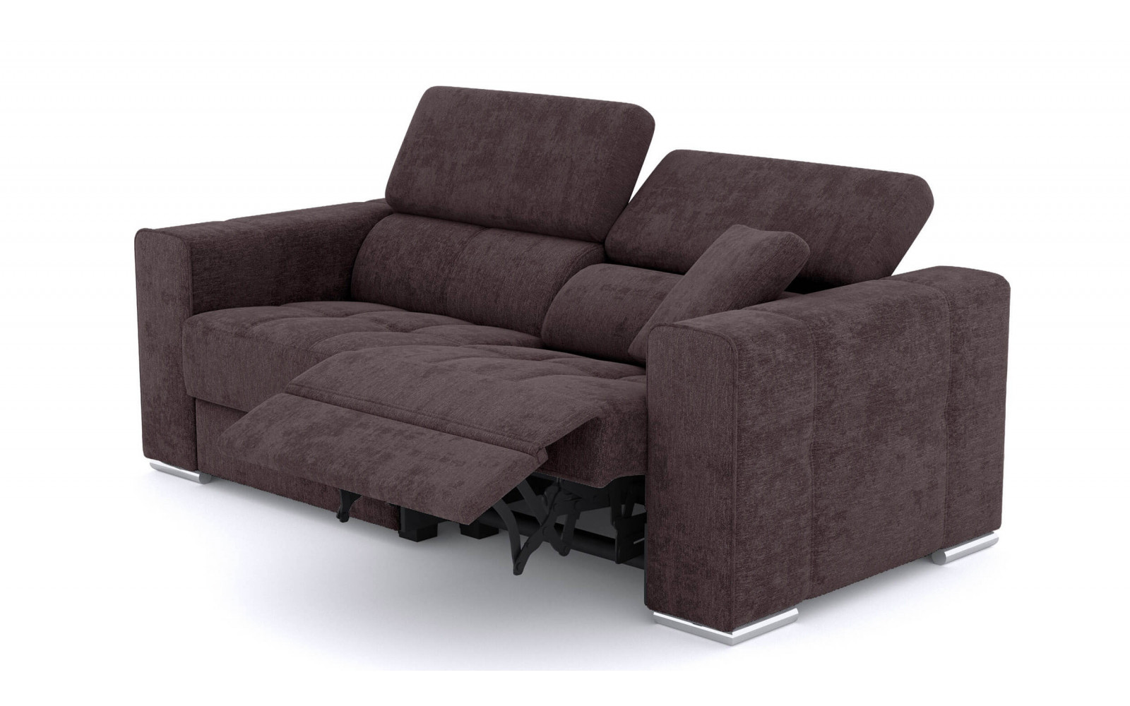 3-Sitzer Relaxsofa rechts mit elektrischer Relaxfunktion | Modell Quartz | Wozimo