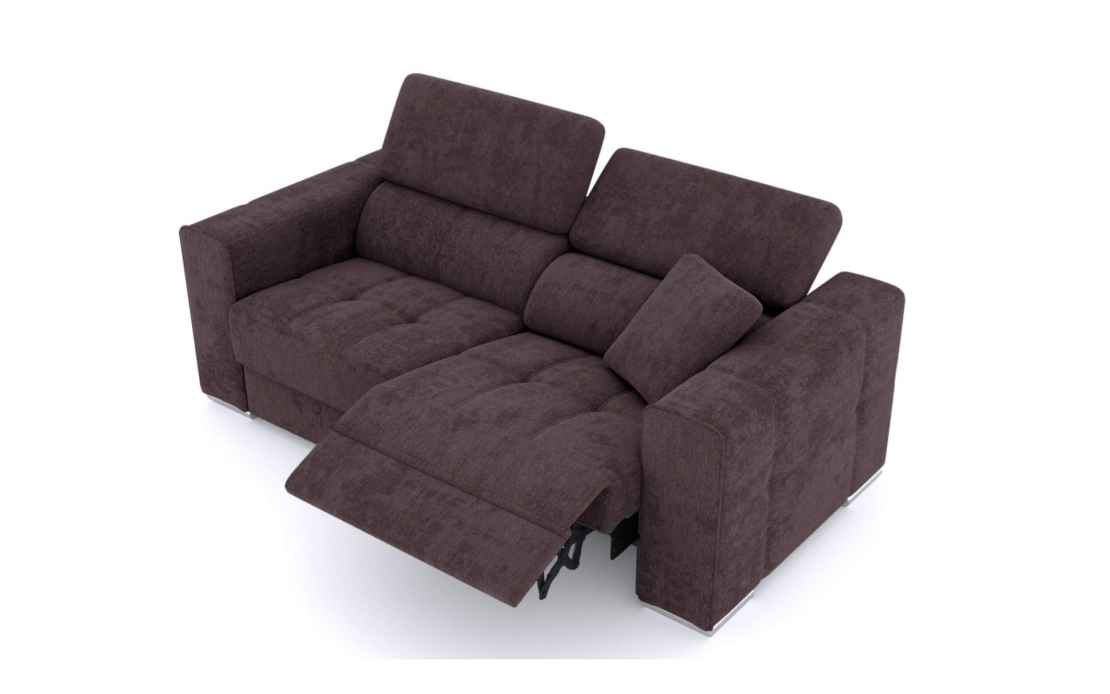 3-Sitzer Relaxsofa rechts mit elektrischer Relaxfunktion | Modell Quartz | Wozimo