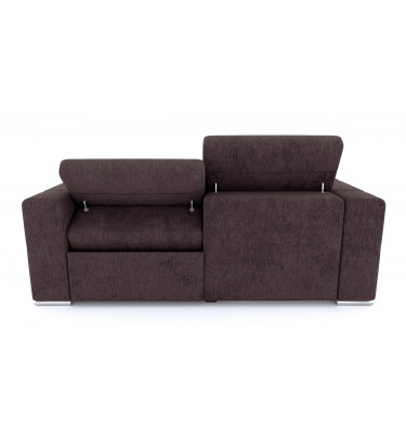 3-Sitzer Relaxsofa rechts mit elektrischer Relaxfunktion | Modell Quartz | Wozimo