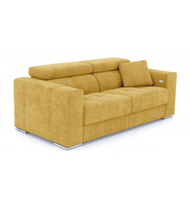 3-Sitzer Relaxsofa rechts mit elektrischer Relaxfunktion | Modell Quartz | Wozimo