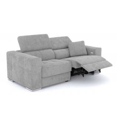 3-Sitzer Relaxsofa rechts mit elektrischer Relaxfunktion | Modell Quartz | Wozimo