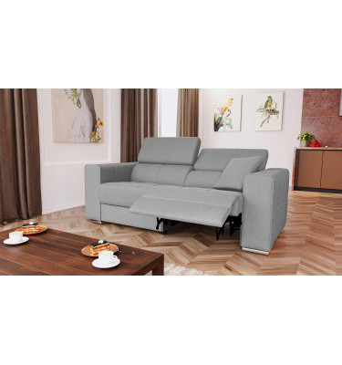 3-Sitzer Relaxsofa rechts mit elektrischer Relaxfunktion | Modell Quartz | Wozimo