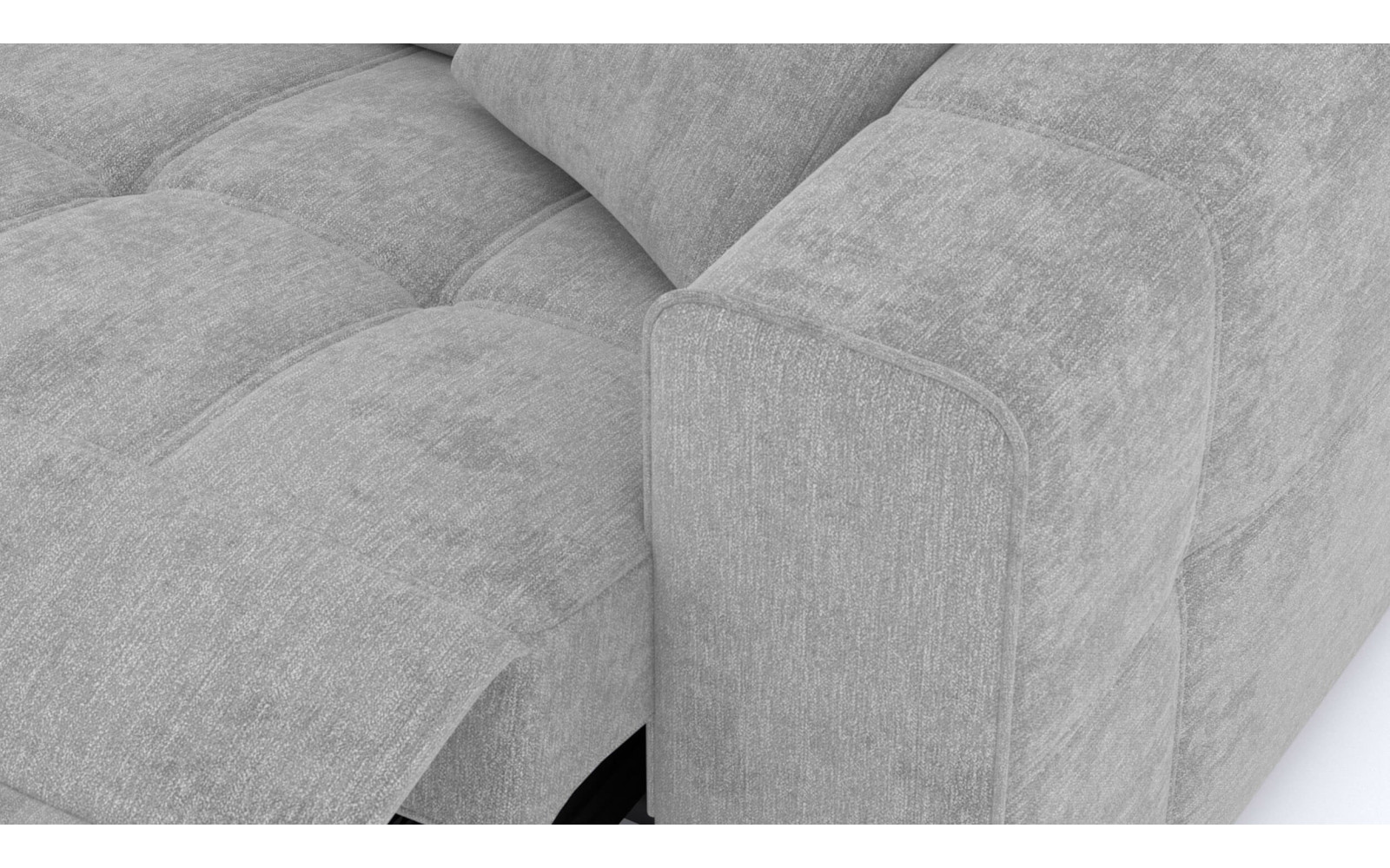 3-Sitzer Relaxsofa rechts mit elektrischer Relaxfunktion | Modell Quartz | Wozimo