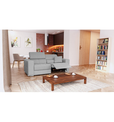 3-Sitzer Relaxsofa rechts mit elektrischer Relaxfunktion | Modell Quartz | Wozimo