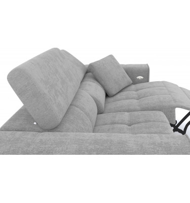 3-Sitzer Relaxsofa rechts mit elektrischer Relaxfunktion | Modell Quartz | Wozimo