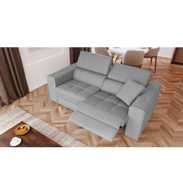 3-Sitzer Relaxsofa rechts mit elektrischer Relaxfunktion | Modell Quartz | Wozimo