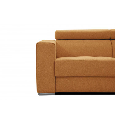 3-Sitzer Sofa Quartz | Mit manuell verstellbaren Kopfstützen | Wozimo