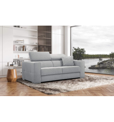 3-Sitzer Sofa Quartz | Mit manuell verstellbaren Kopfstützen | Wozimo