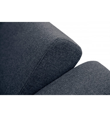 3-Sitzer Sofa Quartz | Mit manuell verstellbaren Kopfstützen | Wozimo