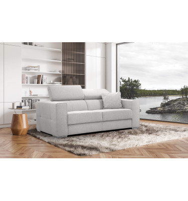 3-Sitzer Sofa Quartz | Mit manuell verstellbaren Kopfstützen | Wozimo