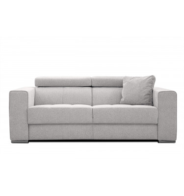 3-Sitzer Sofa Quartz | Mit manuell verstellbaren Kopfstützen | Wozimo