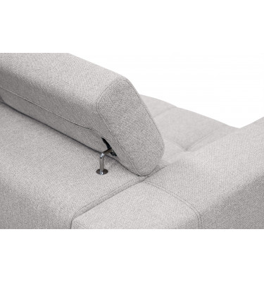 3-Sitzer Sofa Quartz | Mit manuell verstellbaren Kopfstützen | Wozimo