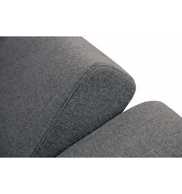 3-Sitzer Sofa Quartz | Mit manuell verstellbaren Kopfstützen | Wozimo