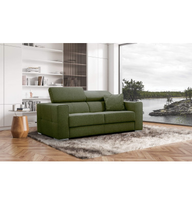 3-Sitzer Sofa Quartz | Mit manuell verstellbaren Kopfstützen | Wozimo