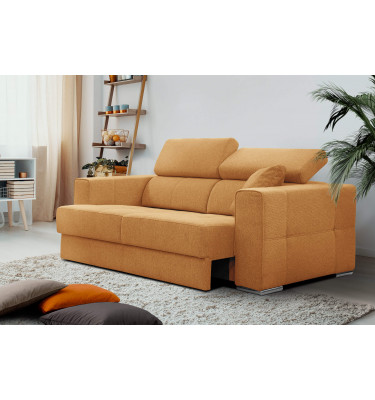 3-Sitzer-Sofa mit elektrisch ausziehbarem Sitz QUARTZ