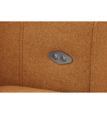 3-Sitzer-Sofa mit elektrisch ausziehbarem Sitz QUARTZ