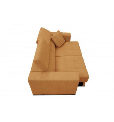 3-Sitzer-Sofa mit elektrisch ausziehbarem Sitz QUARTZ