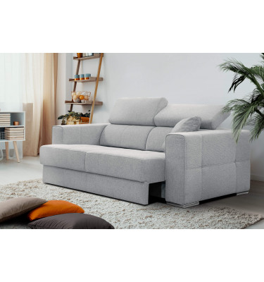 3-Sitzer-Sofa mit elektrisch ausziehbarem Sitz QUARTZ